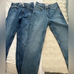 (2) PAIRS of ZARA Jeans NEVER WORN SIZE 2 PRICE IS FOR BOTH PAIR